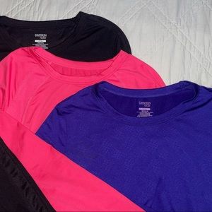 Danskin fitted long sleeve work out tops (3)